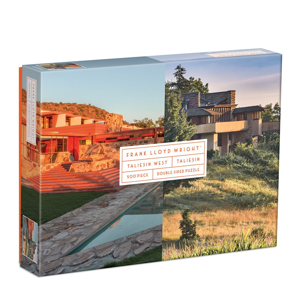 FRANK LLOYD WRIGHT TALIESIN AND TALIESIN WEST PUZZLE (500 PIECES)