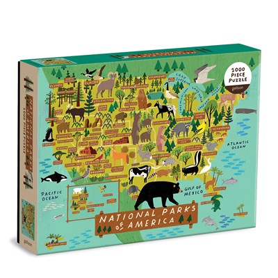 NATIONAL PARKS OF AMERICA 1,000 PIECE PUZZLE