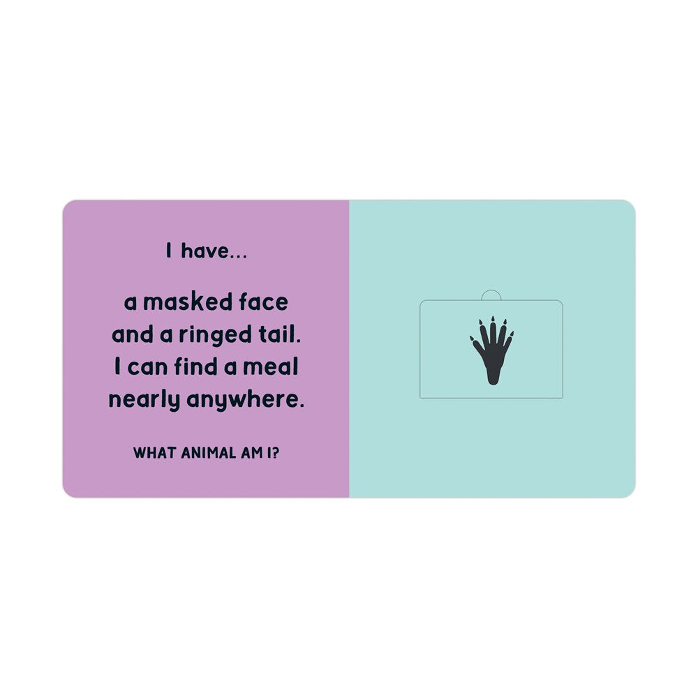 FOREST TRACKS: WHAT ANIMAL AM I? BOARD BOOK (MUDPUPPY)