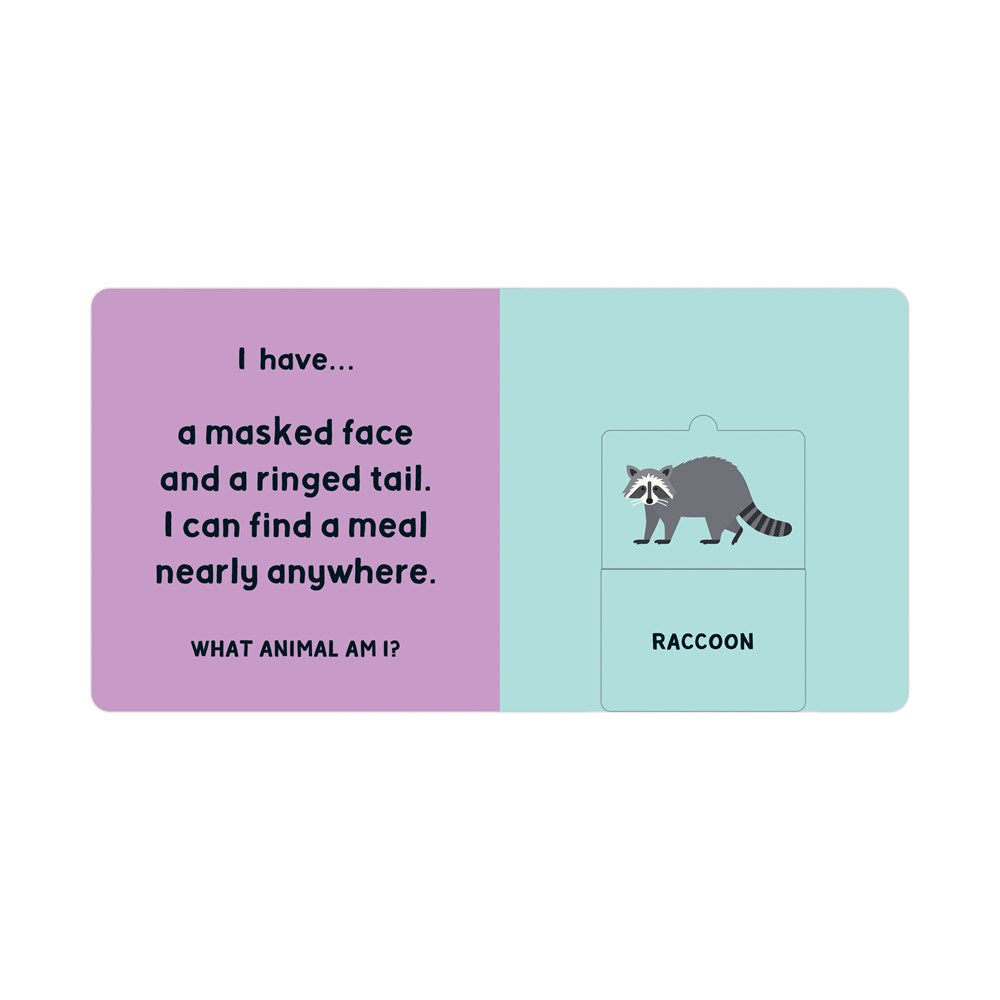 FOREST TRACKS: WHAT ANIMAL AM I? BOARD BOOK (MUDPUPPY)