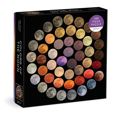 PUZZLE 500 COLORS OF THE MOON (GALISON)