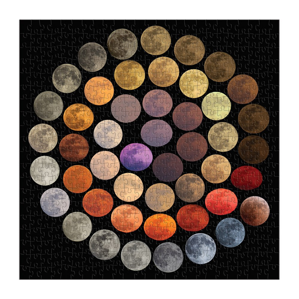 PUZZLE 500 COLORS OF THE MOON (GALISON)