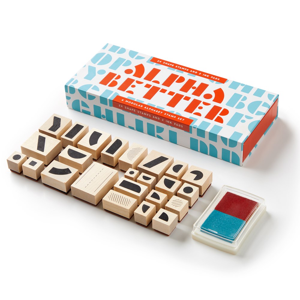 ALPHA BETTER STAMP SET