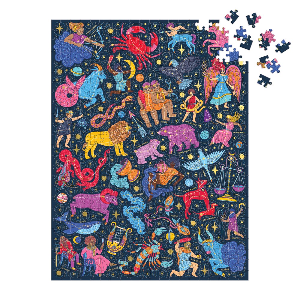 CONSTELLATIONS 101: STARGAZING 500 PIECE BOOK PUZZLE