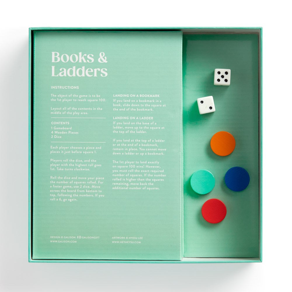 BOOKS AND LADDERS, CLASSIC BOARD GAME