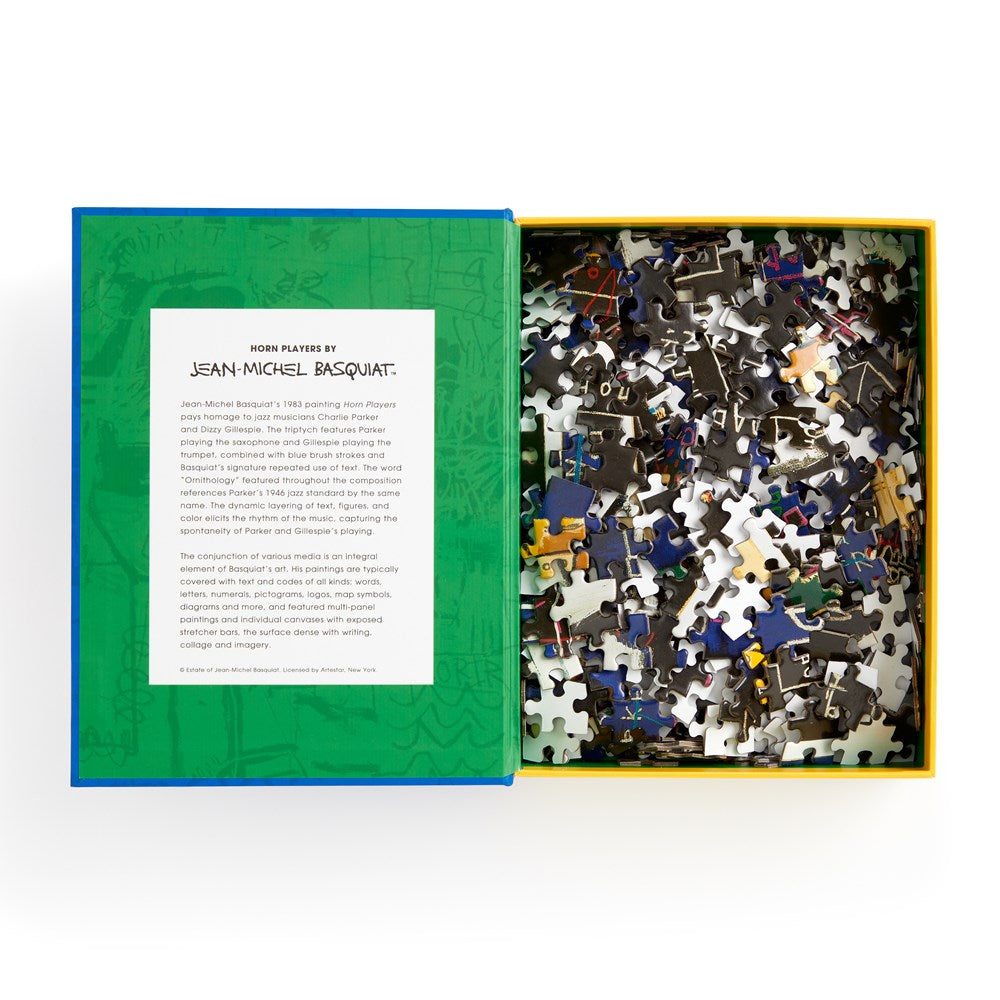 BASQUIAT HORN PLAYERS, 500 PIECE PUZZLE