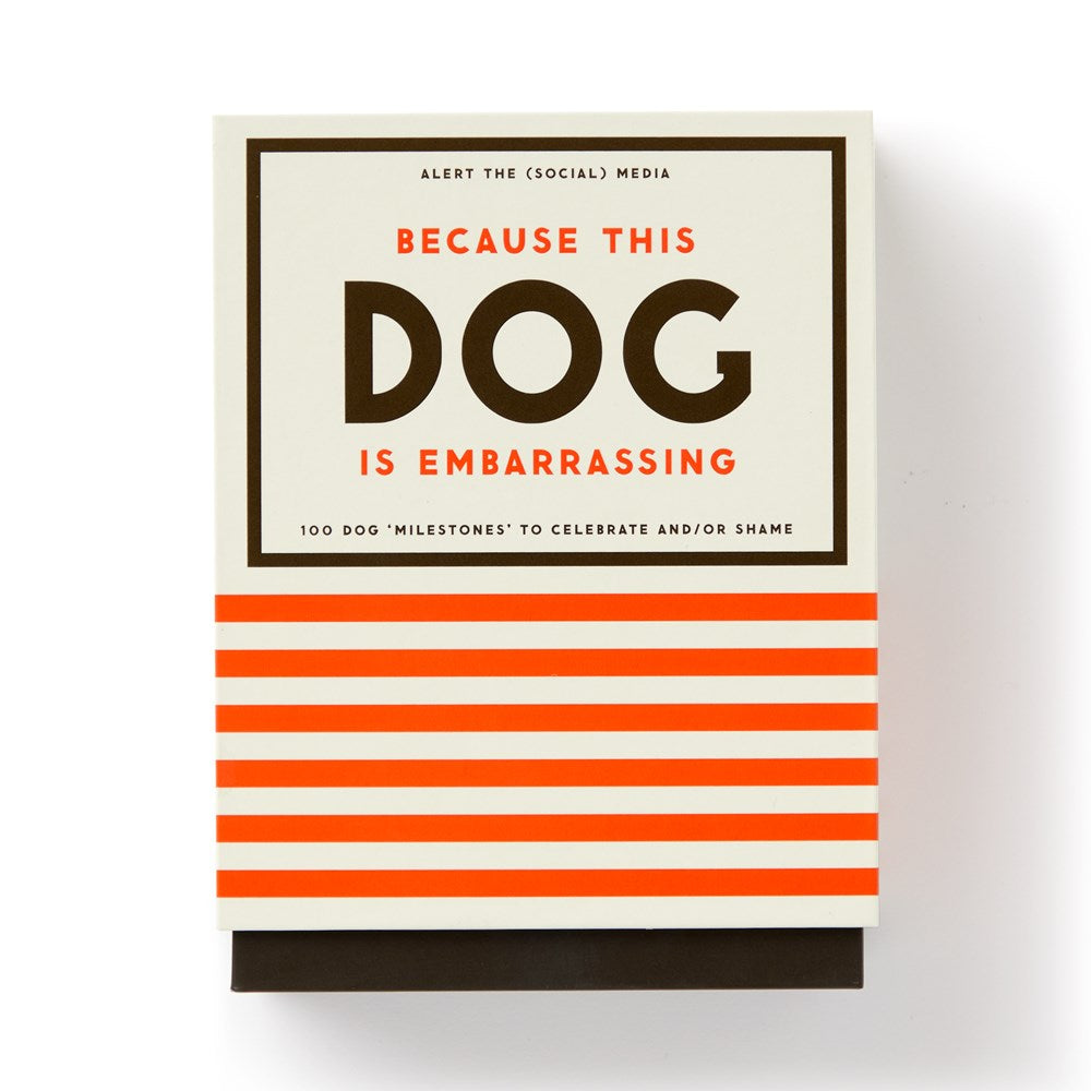BECAUSE THIS DOG IS EMBARRASSING DECK