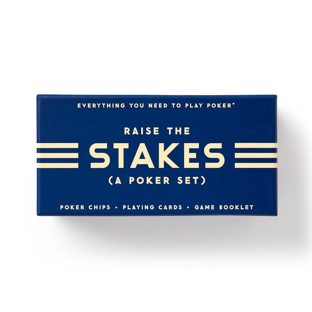 RAISE THE STAKES, A POKER SET