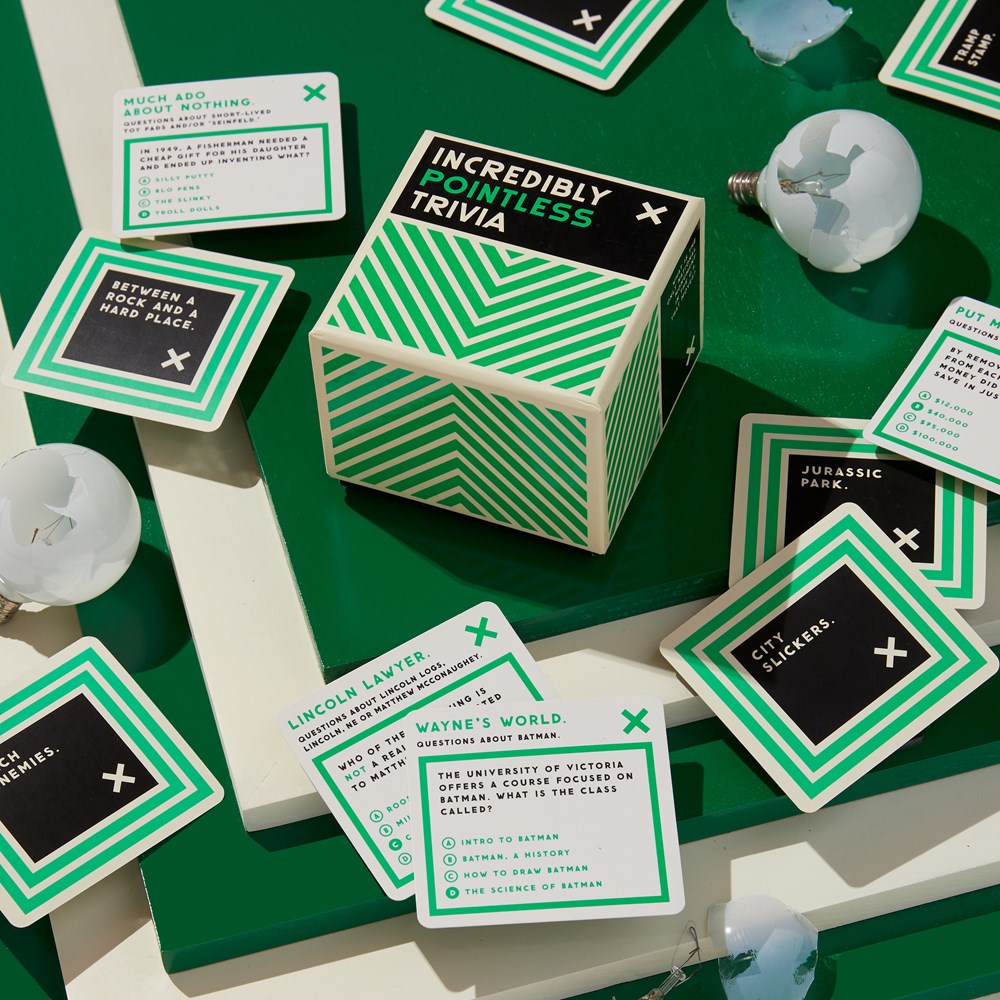 INCREDIBLY POINTLESS TRIVIA