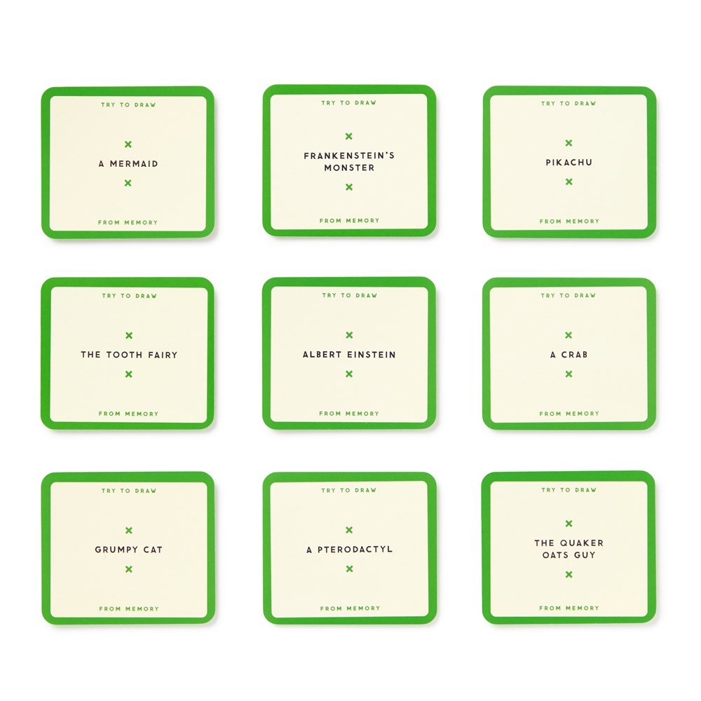 DRAWING FROM MEMORY SOCIAL GAME