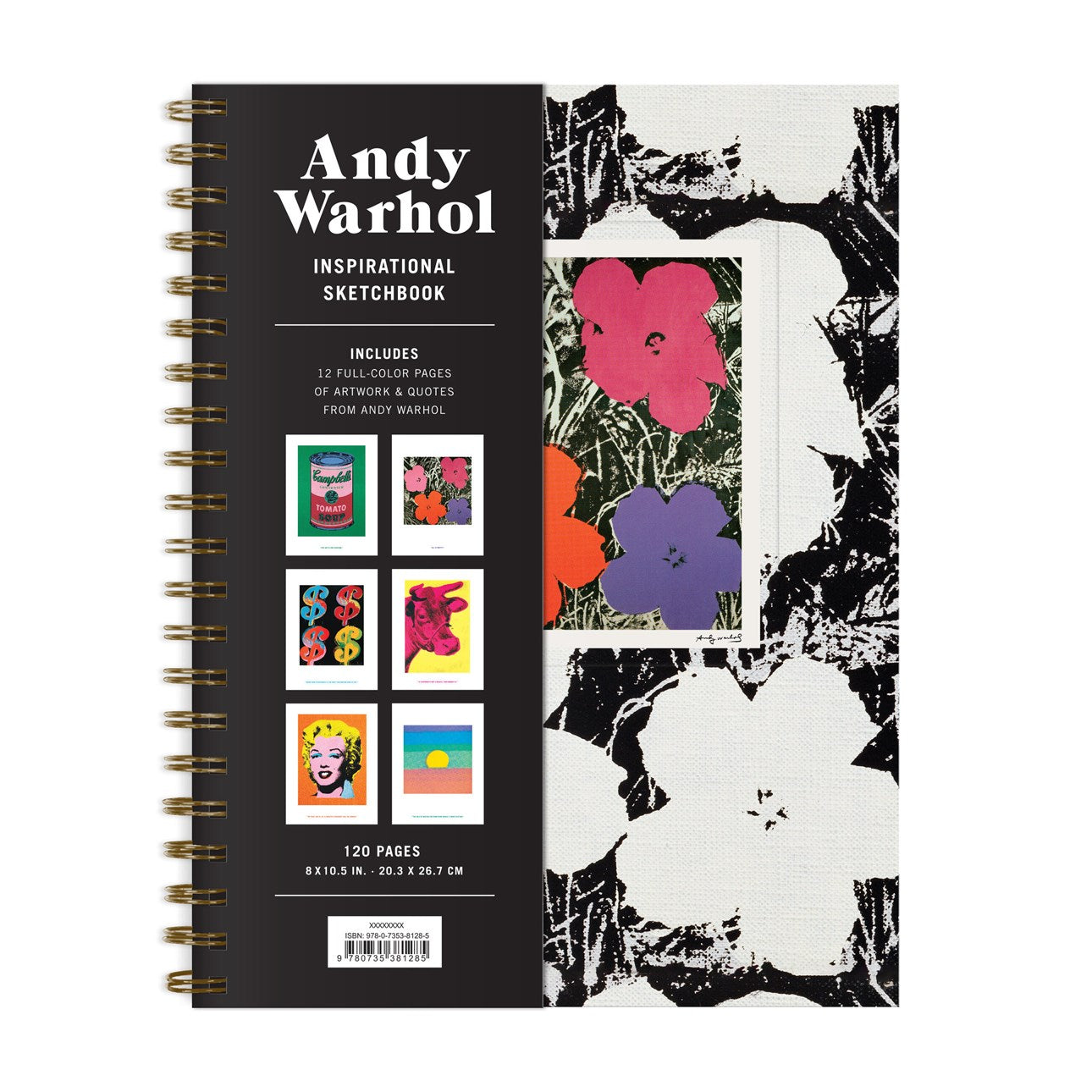 ANDY WARHOL INSPIRATIONAL NOTEBOOK