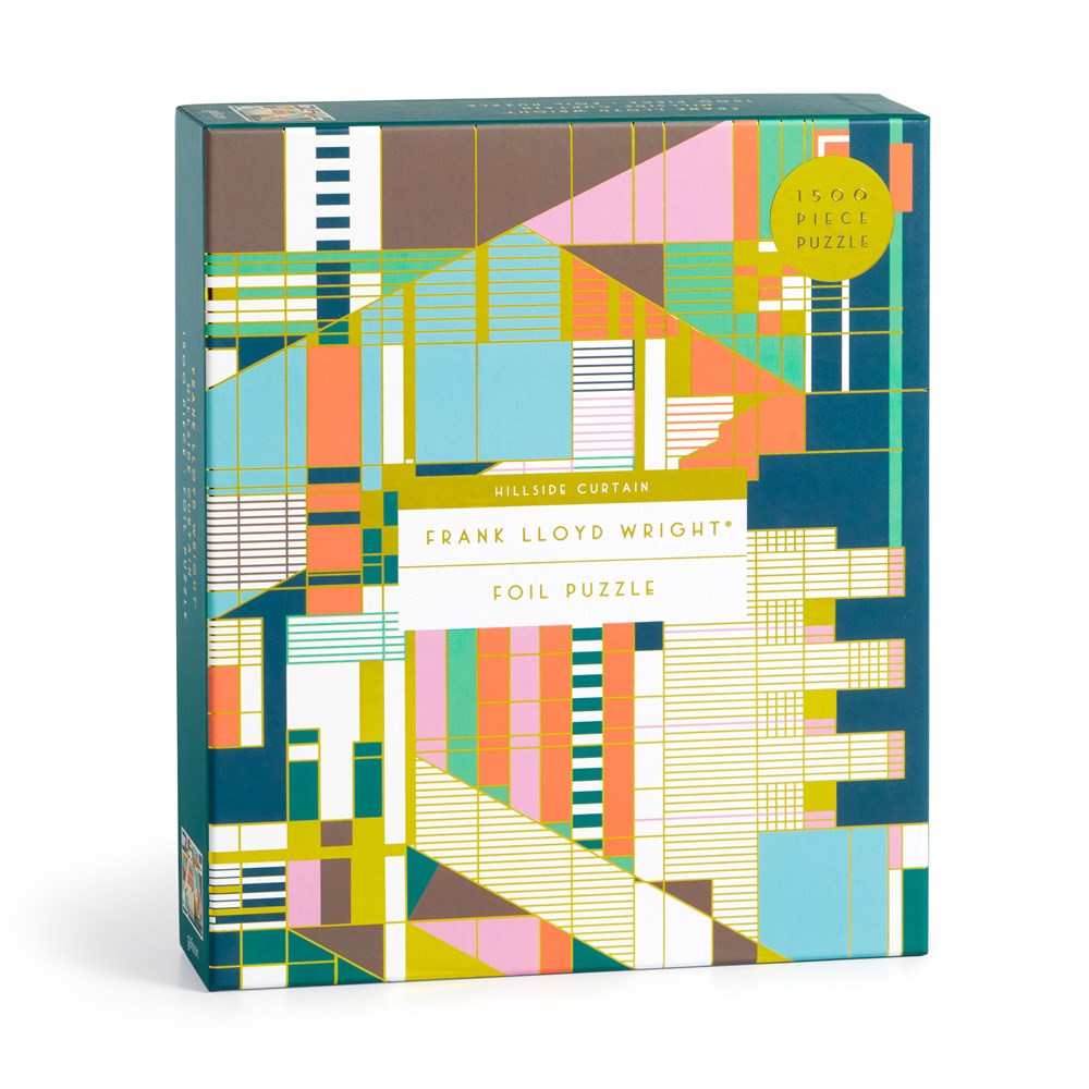 FRANK LLOYD WRIGHT HILLSIDE CURTAIN PUZZLE