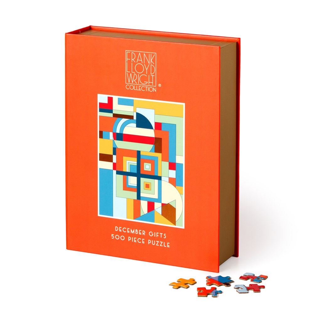 FRANK LLOYD WRIGHT DECEMBER GIFTS BOOK PUZZLE