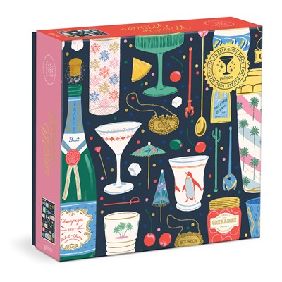 MERRY MIXER 1000 PIECE FOIL PUZZLE (GALISON)