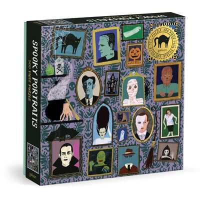 SPOOKY PORTRAITS 500 PIECE PUZZLE