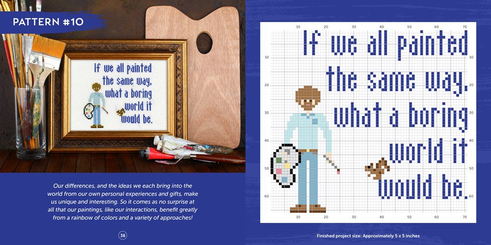 BOB ROSS: CROSS STITCH