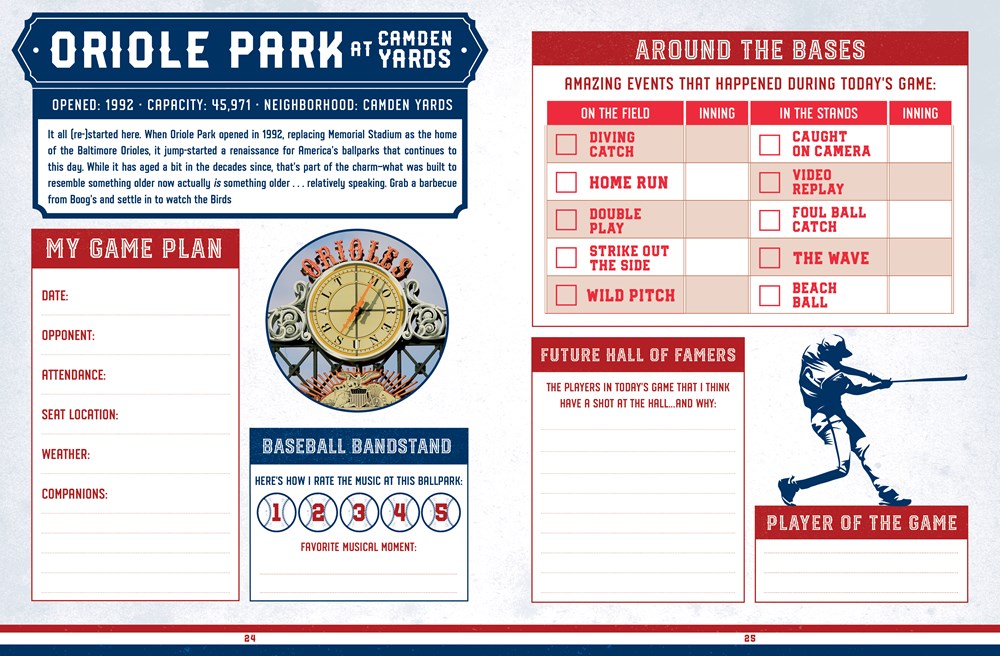 THE BALLPARK BUCKET LIST