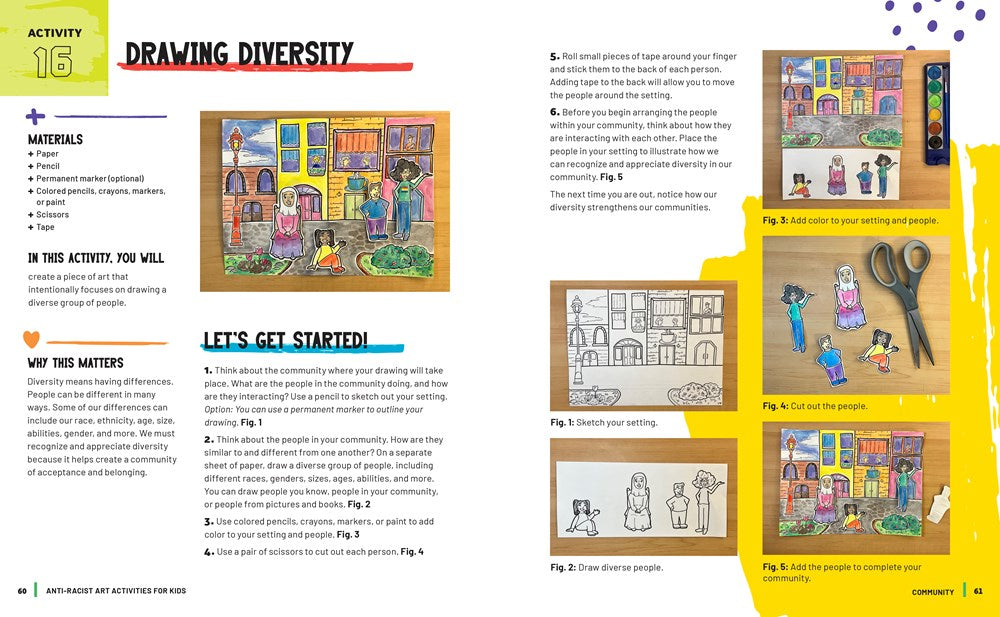 ANTI-RACIST ART ACTIVITIES FOR KIDS