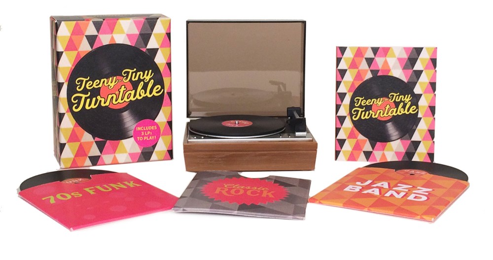 TEENY-TINY TURNTABLE