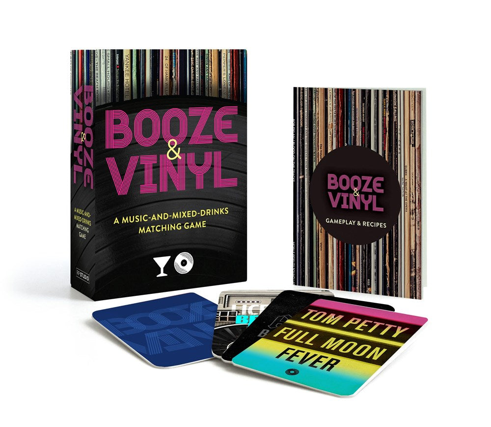 BOOZE & VINYL: A MUSIC-AND-MIXED-DRINKS MATCHING GAME