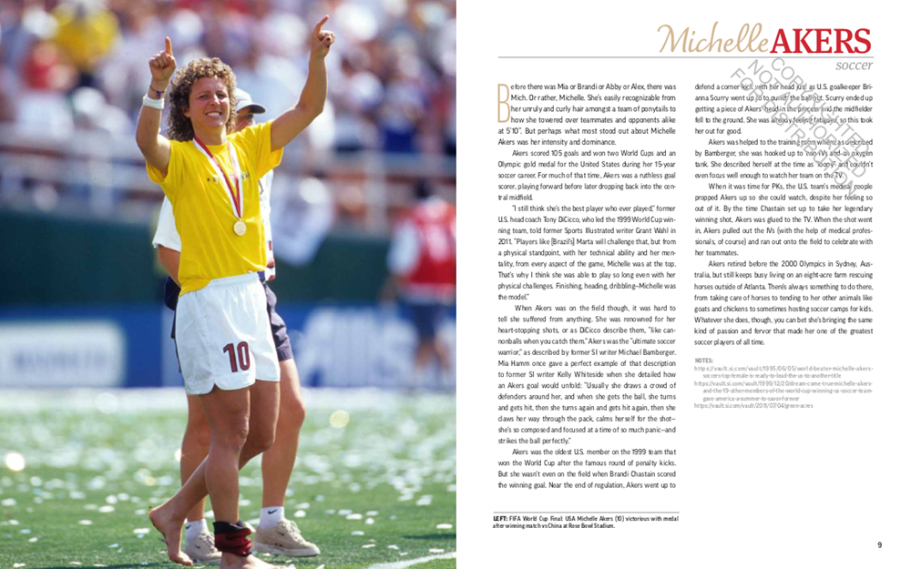 STRONG LIKE A WOMAN: 100 GAME-CHANGING FEMALE ATHLETES