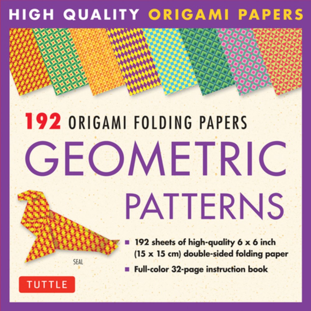 ORIGAMI FOLDING PAPERS- GEOMETRIC PATTERNS