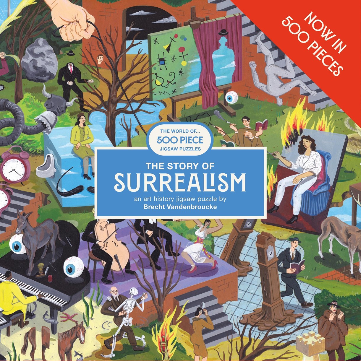 THE STORY OF SURREALISM 500 PIECE PUZZLE