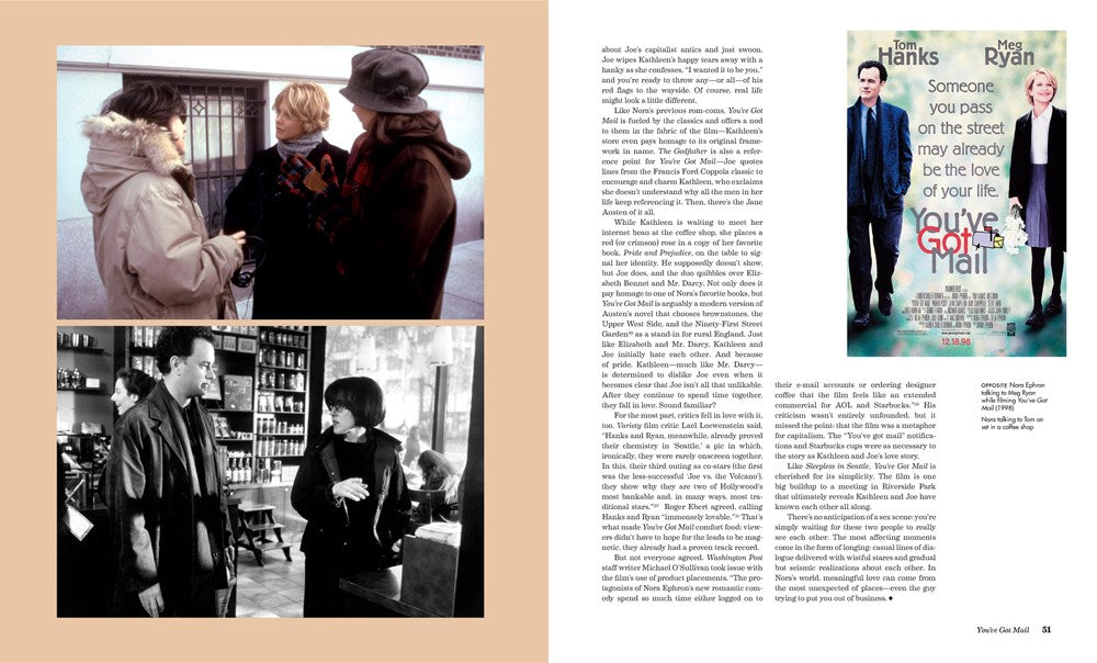 NORA EPHRON AT THE MOVIES