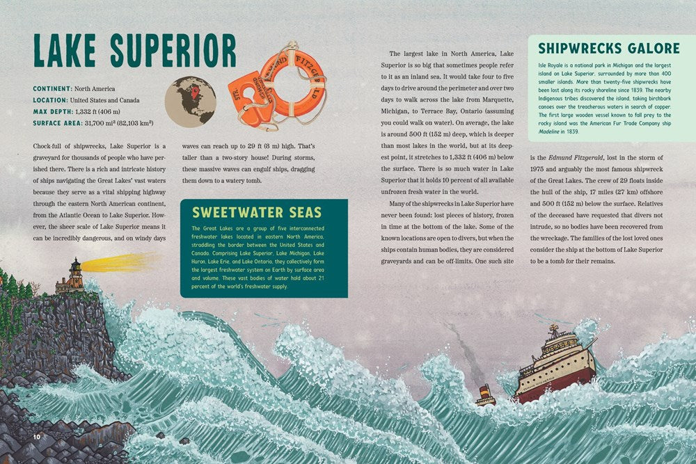 SPOOKY LAKES: 25 STRANGE AND MYSTERIOUS LAKES THAT DOT OUR PLANET