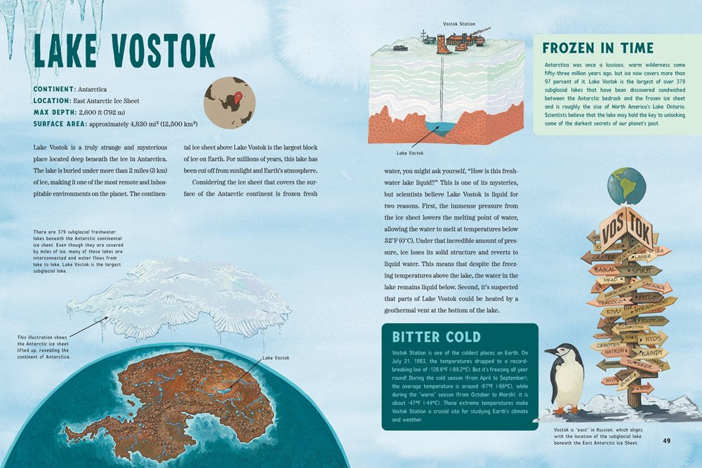 SPOOKY LAKES: 25 STRANGE AND MYSTERIOUS LAKES THAT DOT OUR PLANET