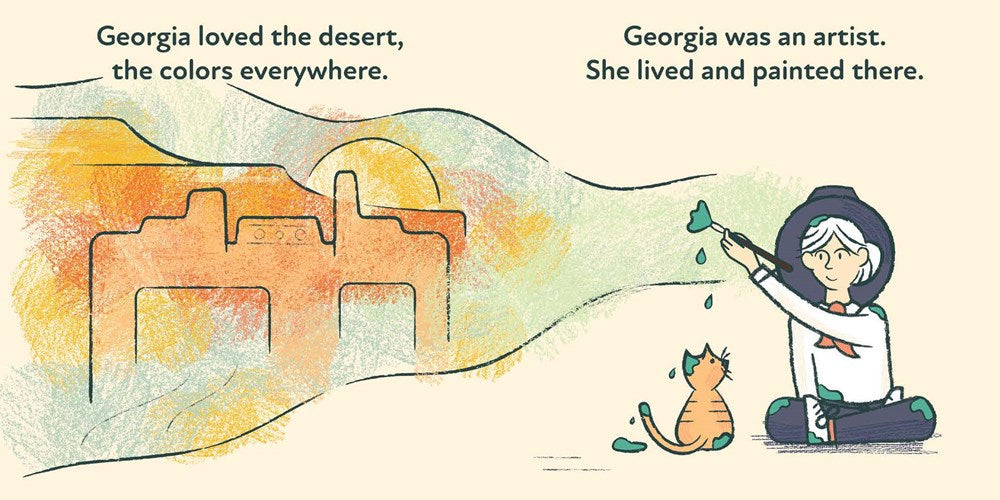 LITTLE NATURALISTS: GEORGIA O'KEEFFE LOVED THE DESERT