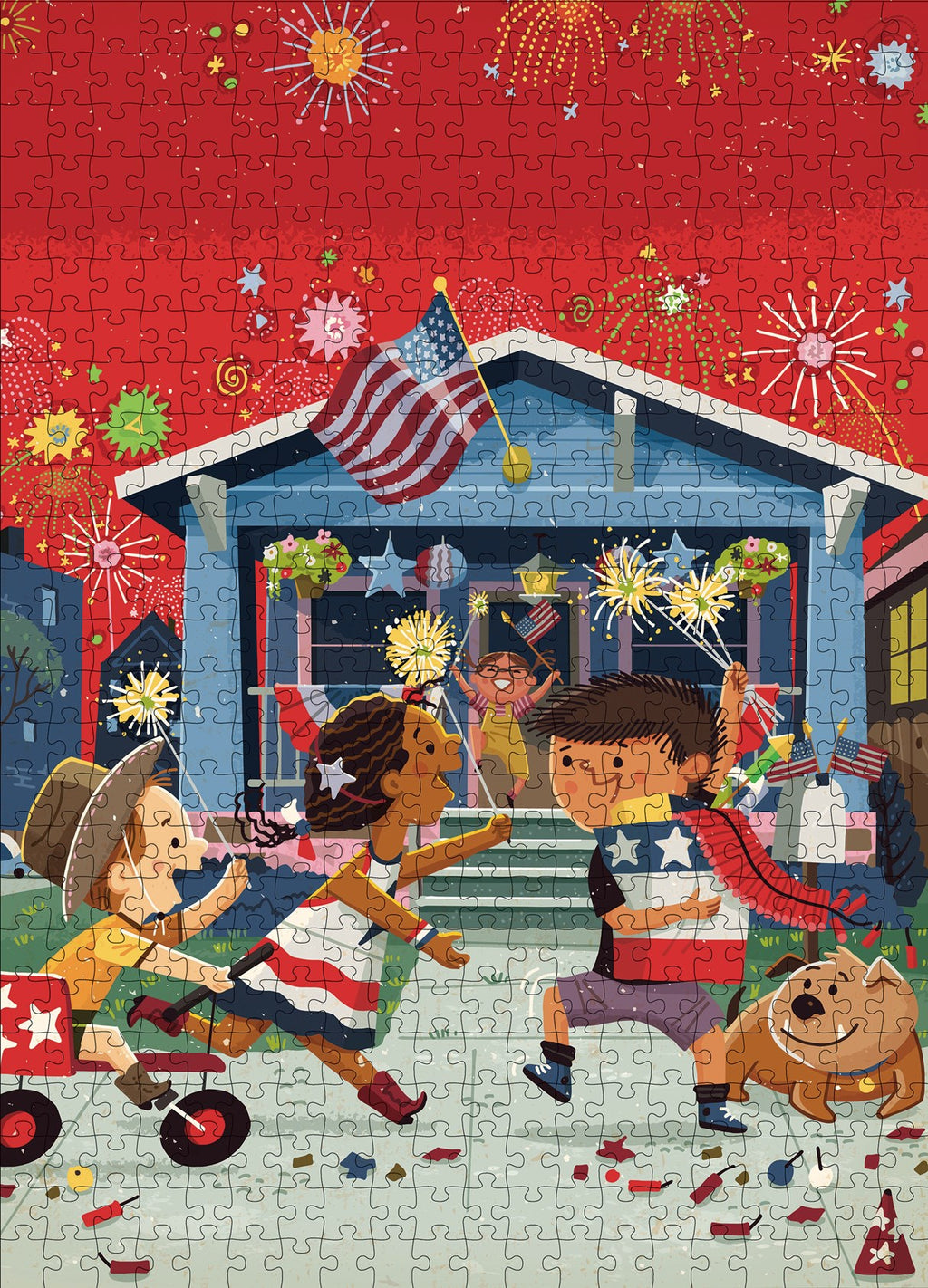 CELEBRATE AMERICA PUZZLE (500 PIECES)