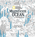 NATIONAL GEOGRAPHIC MAGNIFICENT OCEAN: A COLORING BOOK