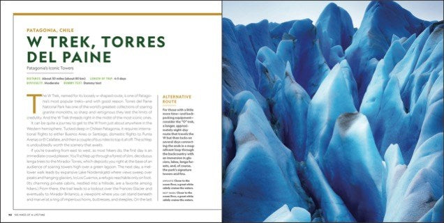 100 HIKES OF A LIFETIME