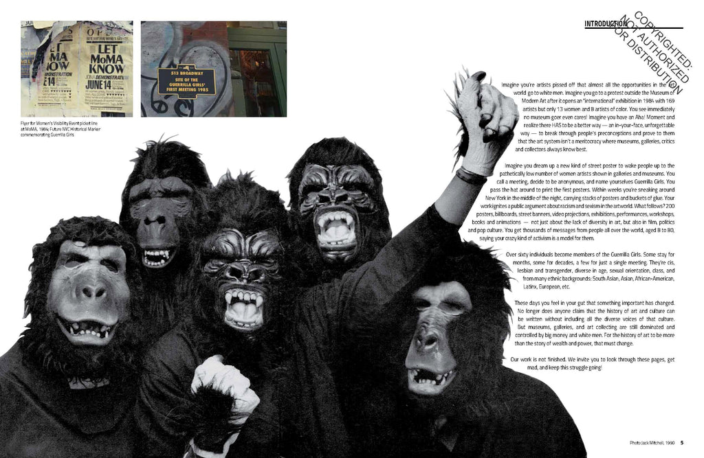 GUERRILLA GIRLS: THE ART OF BEHAVING BADLY