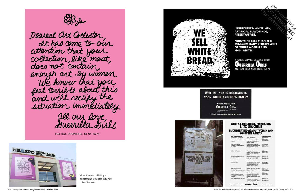 GUERRILLA GIRLS: THE ART OF BEHAVING BADLY