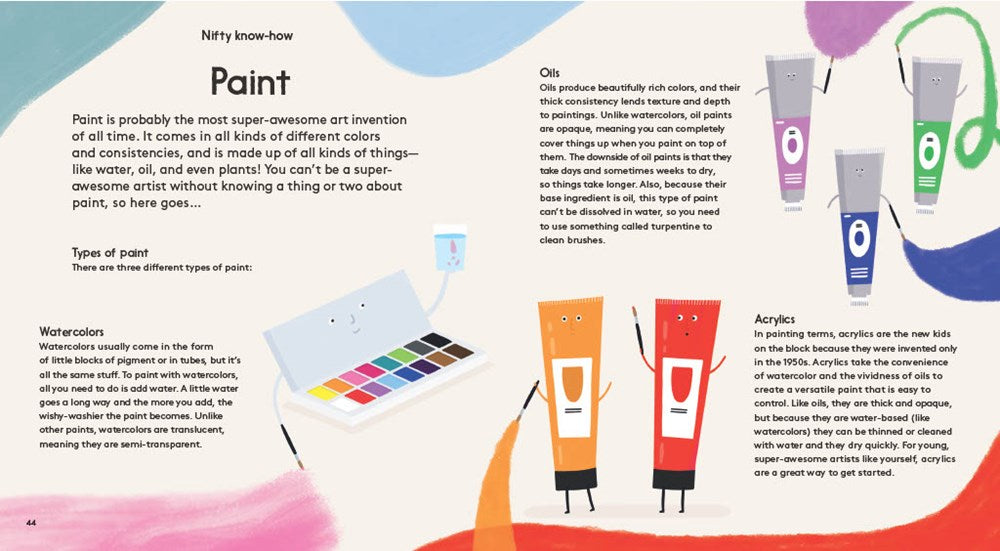 HOW TO BE A SUPER AWESOME ARTIST
