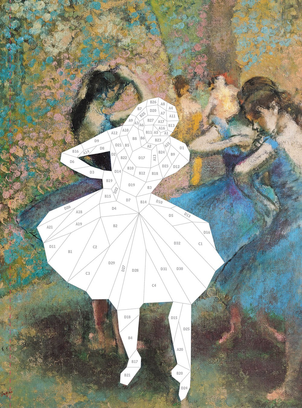 PAINT BY STICKER: WORKS OF ART