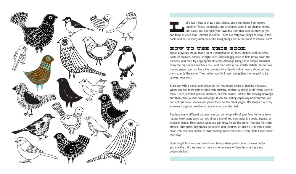 20 WAYS TO DRAW A TREE AND 44 OTHER NIFTY THINGS FROM NATURE