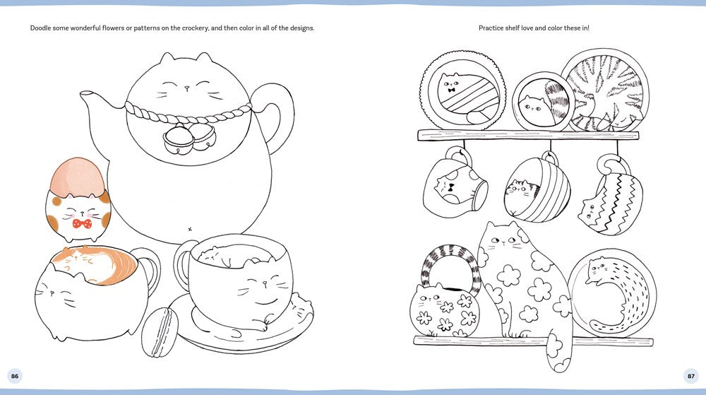 101 SUPER CUTE CAT THINGS TO DRAW