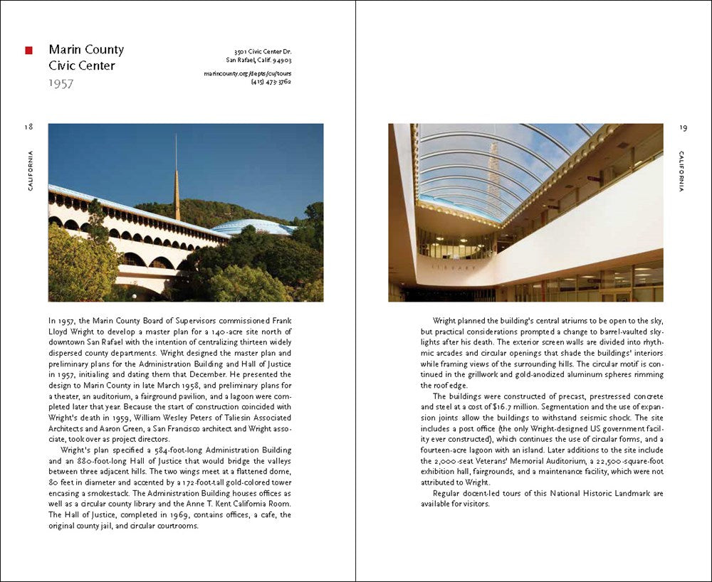 WRIGHT SITES: A GUIDE TO FRANK LLOYD WRIGHT PUBLIC PLACES