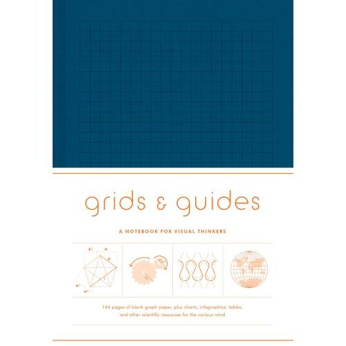 GRID & GUIDES: A NOTEBOOK FOR VISUAL THINKERS (NAVY)