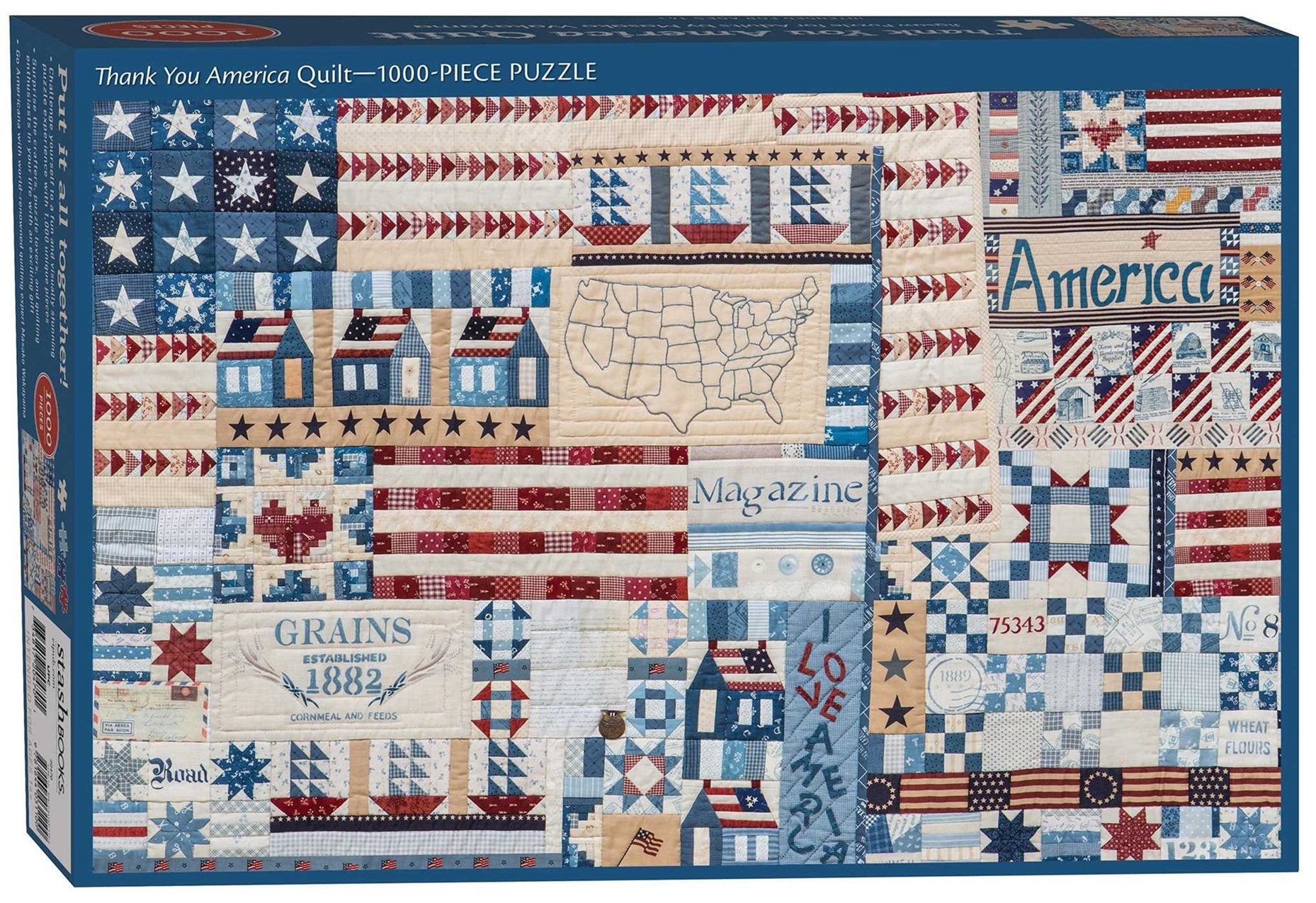 THANK YOU AMERICA PUZZLE (1,000 PIECES)