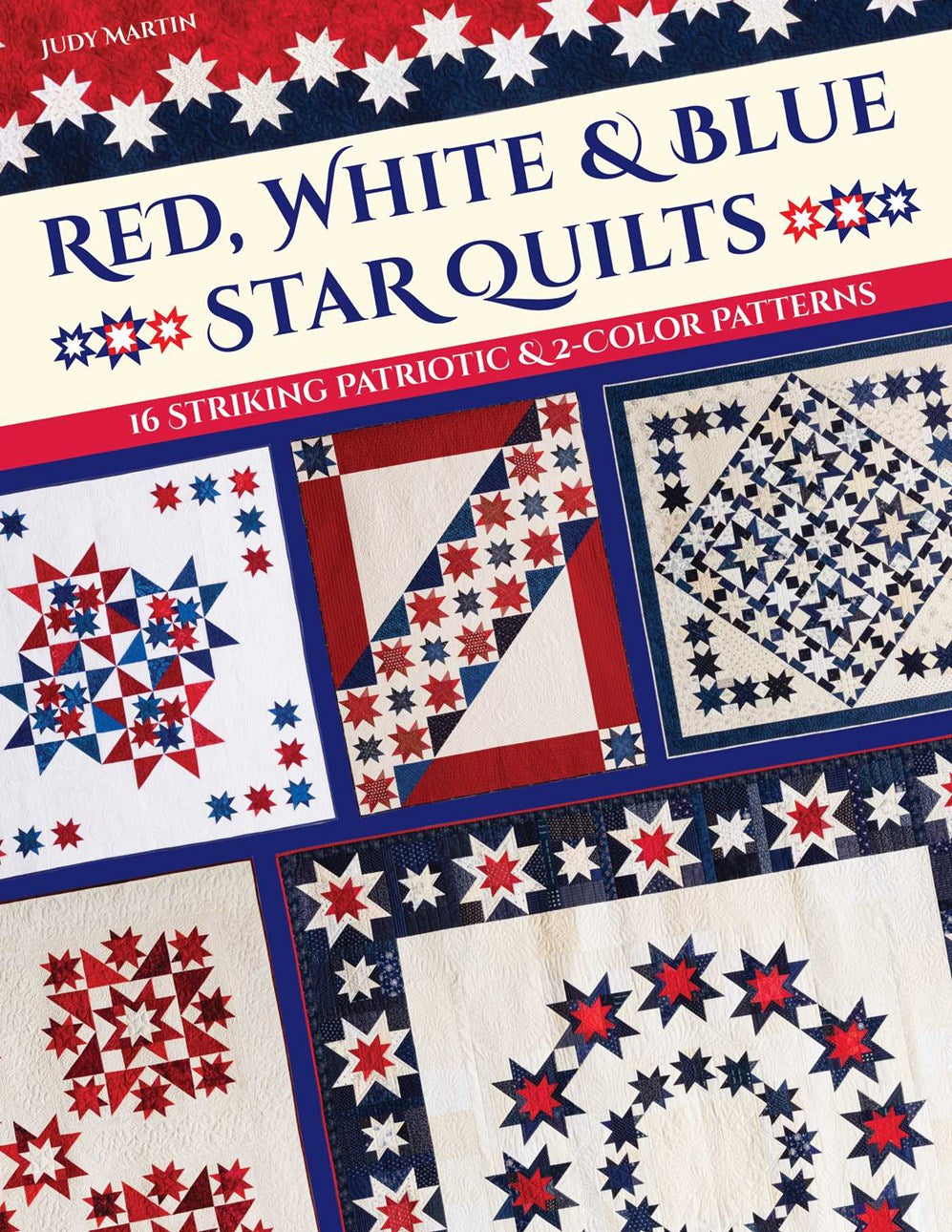 RED, WHITE AND BLUE STAR QUILTS