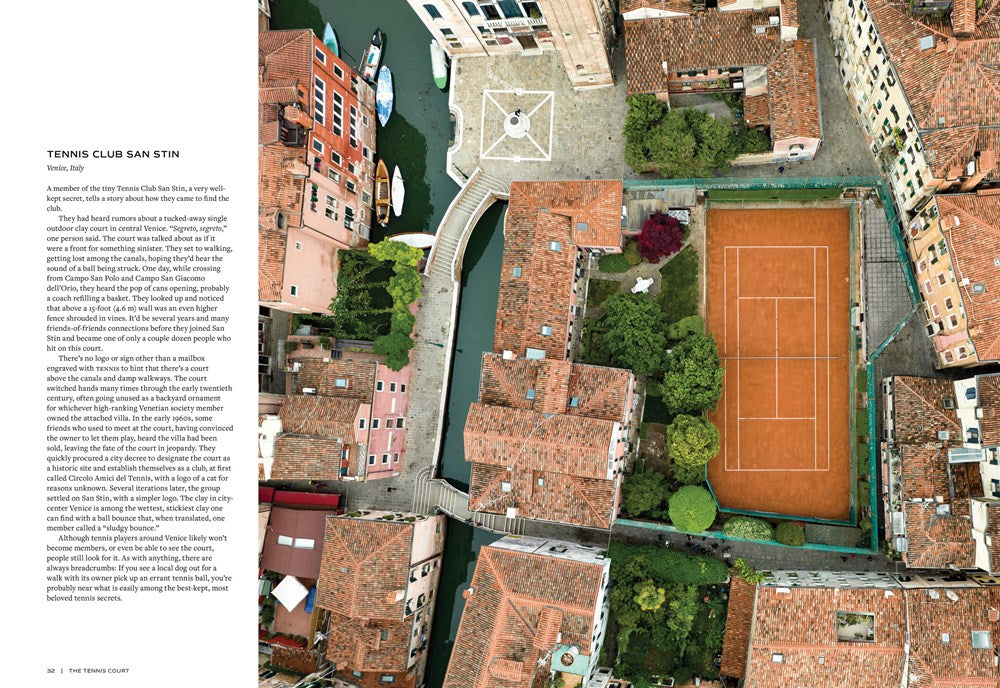THE TENNIS COURT