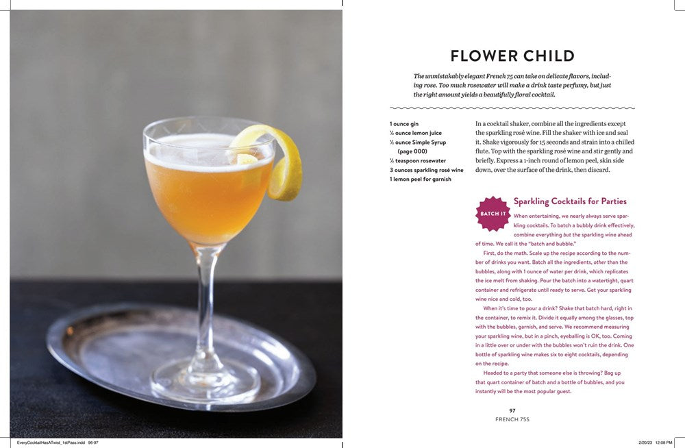 EVERY COCKTAIL HAS A TWIST