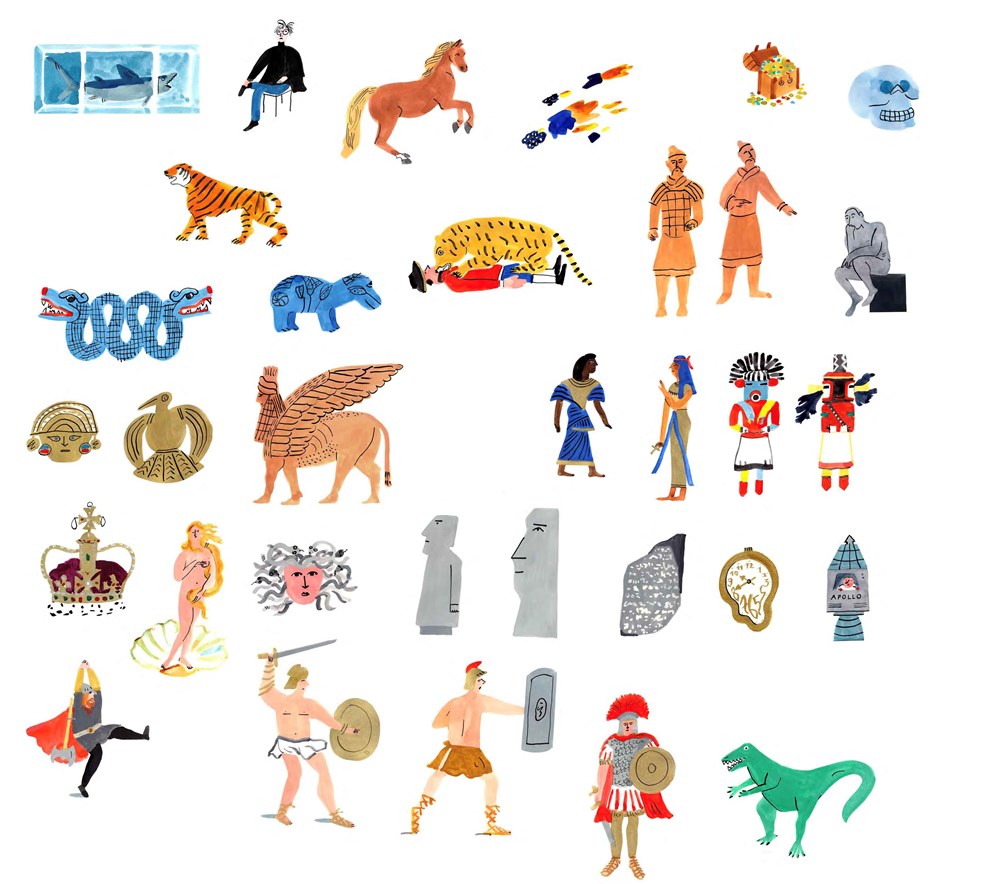 STICKYSCAPES AT THE MUSEUM