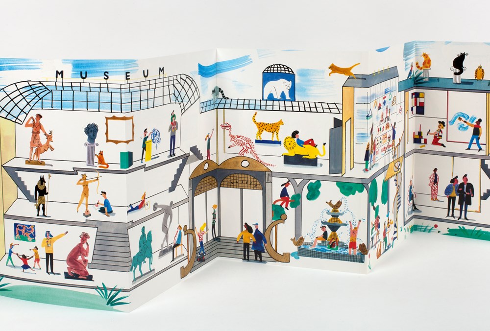 STICKYSCAPES AT THE MUSEUM