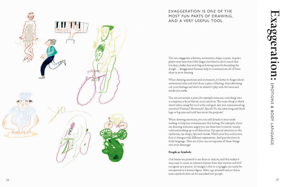 DRAWING PEOPLE: 100 PROMPTS