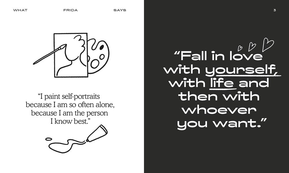 WHAT FRIDA KAHLO SAYS